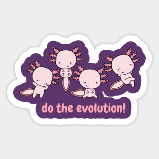 Do the Evolution! Kawaii Sweet Pinkies Sticker